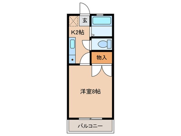 アーバンハイツの物件間取画像